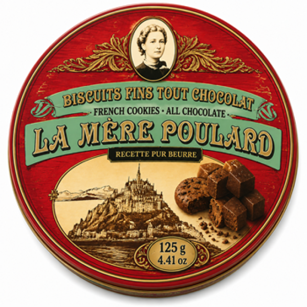 La Mere Poulard Caramelbonbon in der Dose