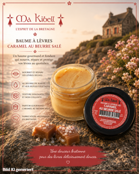 Lippenpflege mit Bienenwachs aus der Bretagne