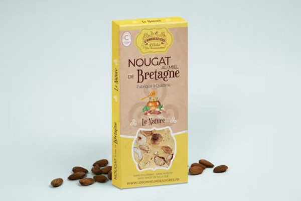 Handgemachter Nougat von Le Bonheur des Ogres aus Quistinic