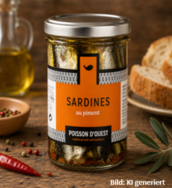 Poisson douest Sardinen mit Chilli