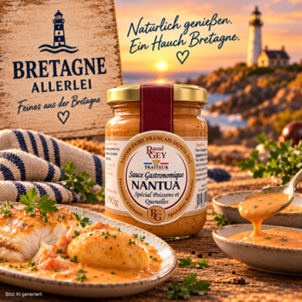 Raoul Gey Nantua-Sauce mit cremiger Konsistenz