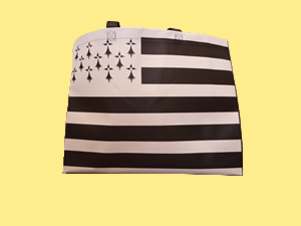 Tasche - Maritime - Shopper - Strandtasche - Einkaufstasche - Bretagne - Meer - Atlantik - Beutel - bretonisch - Gwenn Ha Du