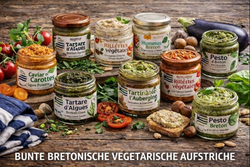 Vegetarische Aufstriche und Cremes – gesunde Spezialitäten aus der Bretagne